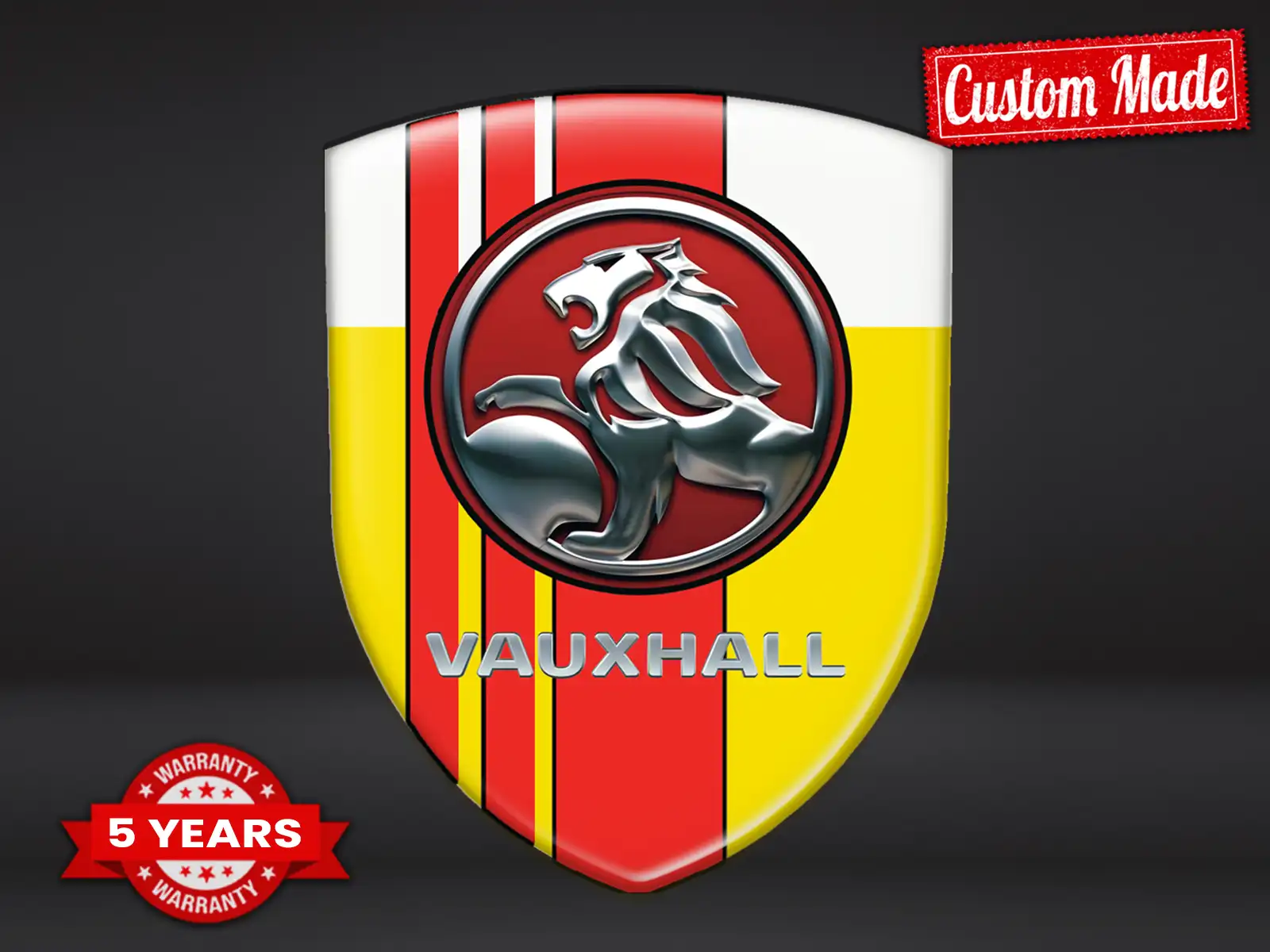 Vauxhall Decalcomanie Paraurti Pregiate Pro Regolabili